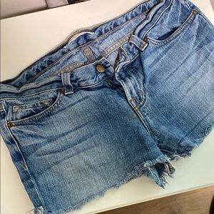 J Brand | Low Rise Cut Off Short, Sz 28